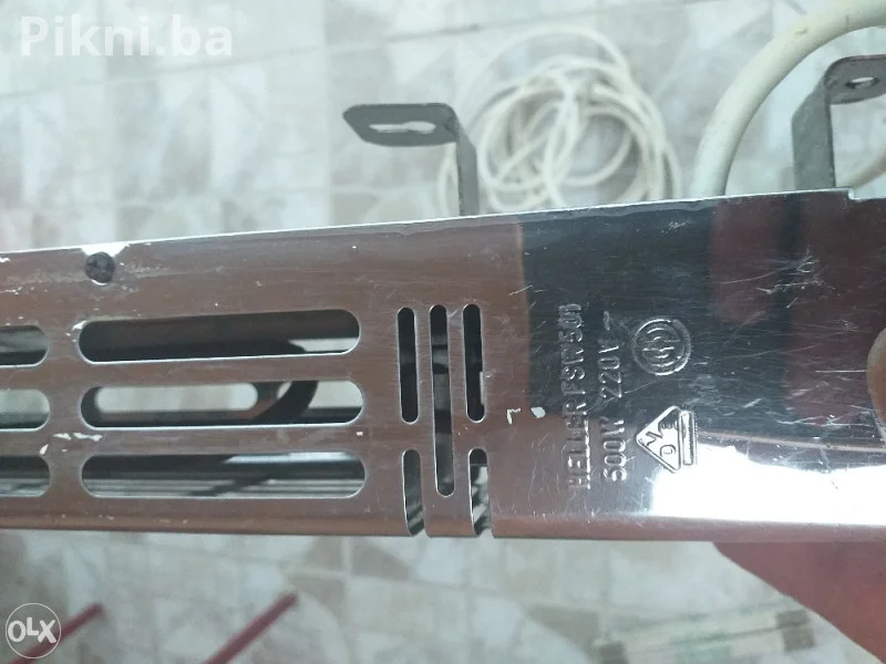 Grijalica električna inox 500w