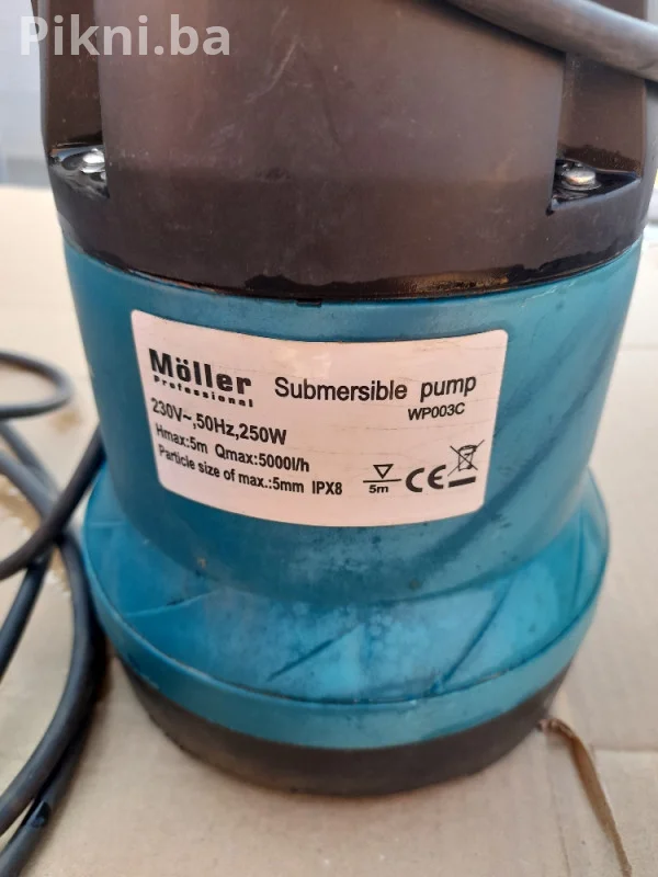 Potapajuca pumpa Moeller profesional vodu muljara