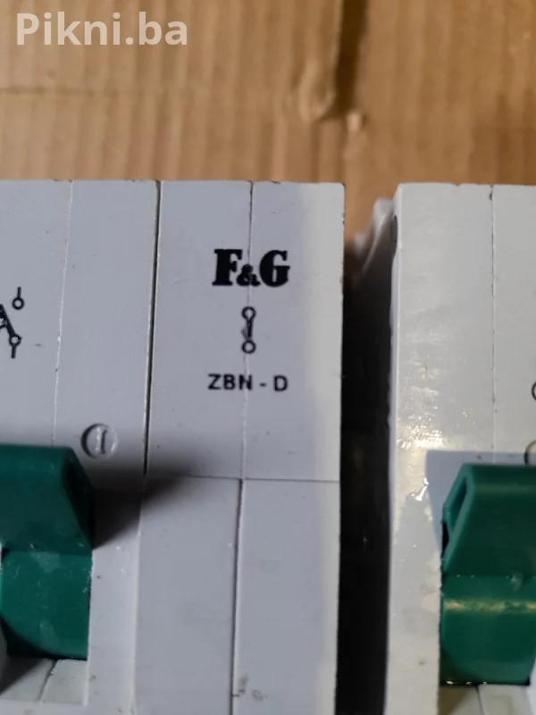Tropolni Automatski Prekidači D-Karakteristike 6A (F&G ZBN-D)