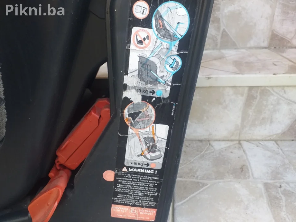 Auto sjedalica NANIA 9-18kg sjedište za djecu 50 KM