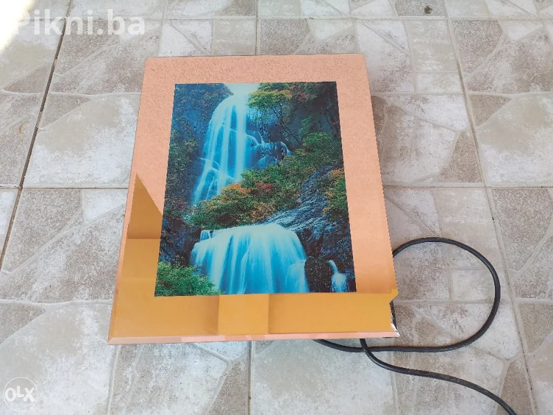 Dekorativna Svjetleća Slika (Light Box) - Vodopad