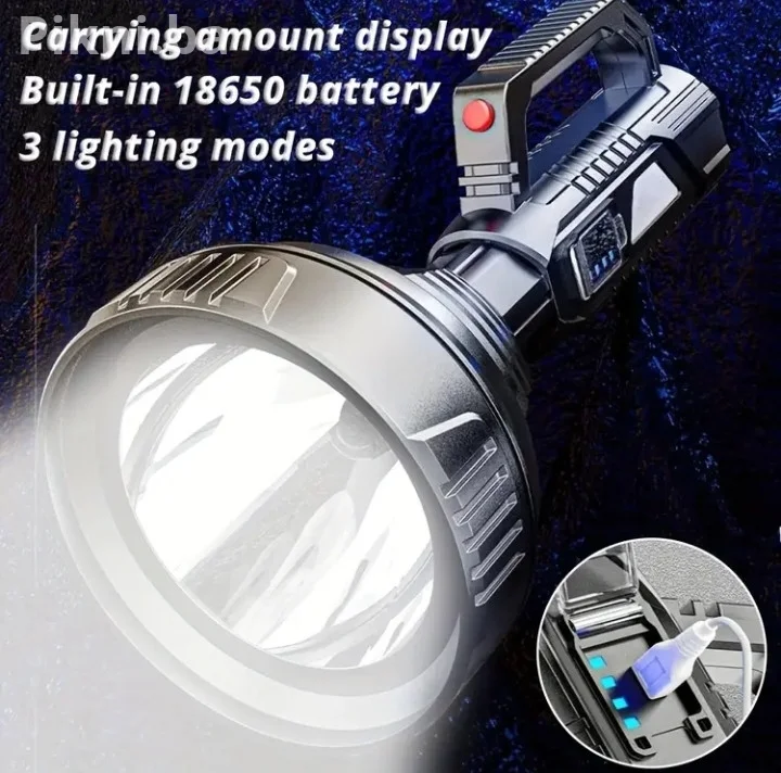 Profesionalna LED Lampa Reflektor - USB Punjenje + PowerBank (NOV