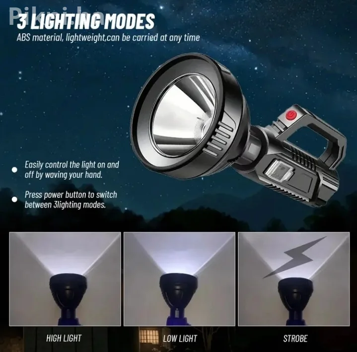 Profesionalna LED Lampa Reflektor - USB Punjenje + PowerBank (NOV