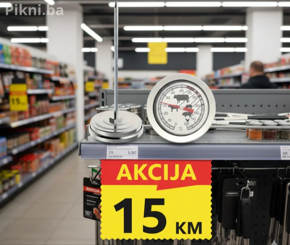 PROFI Termometar za meso i roštilj (Nehrđajući čelik) - NOVO