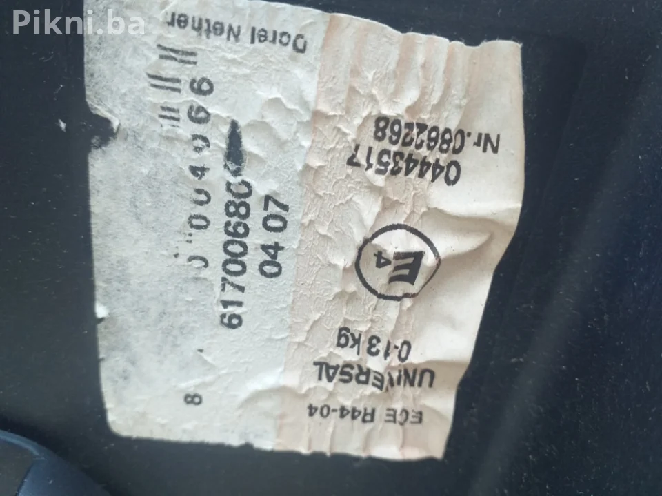 Auto sjedalica Maxi Cosi 0-13kg sjedište za djecu