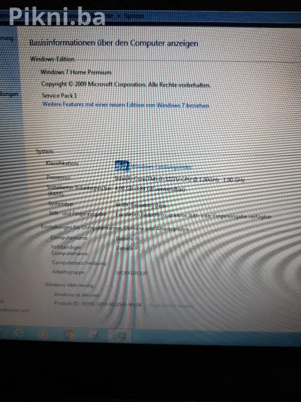 Laptop Acer Aspire M5 Ultrabook / i3 / Alu kućište / Svijetleća t