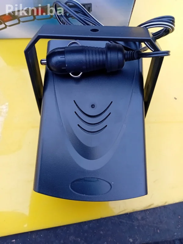 HIT PONUDA! Mini Stroboskop/Rotacija Lampe NARANDŽASTA/ŽUTA 12v