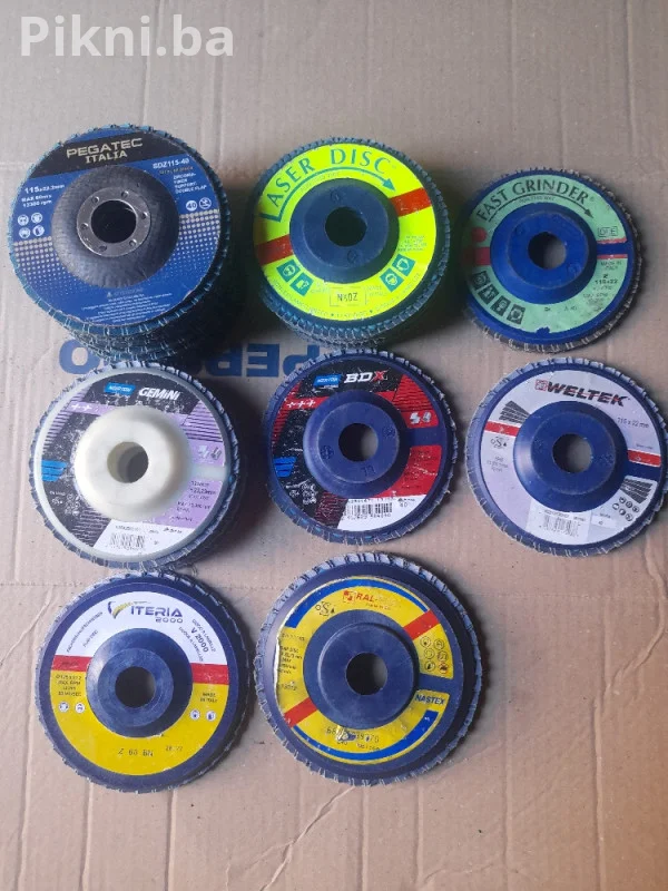 Profi disk za brušenje sa papirima 115/125x22mm - ploče za brušen