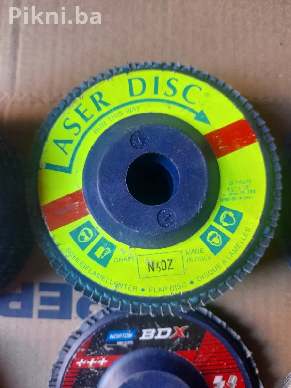 Profi disk za brušenje sa papirima 115/125x22mm - ploče za brušen