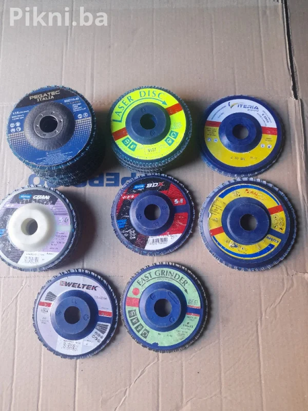 Profi disk za brušenje sa papirima 115/125x22mm - ploče za brušen