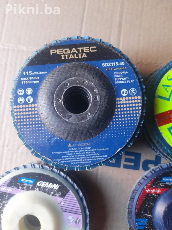 Profi disk za brušenje sa papirima 115/125x22mm - ploče za brušen