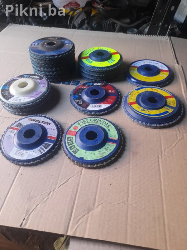 Profi disk za brušenje sa papirima 115/125x22mm - ploče za brušen