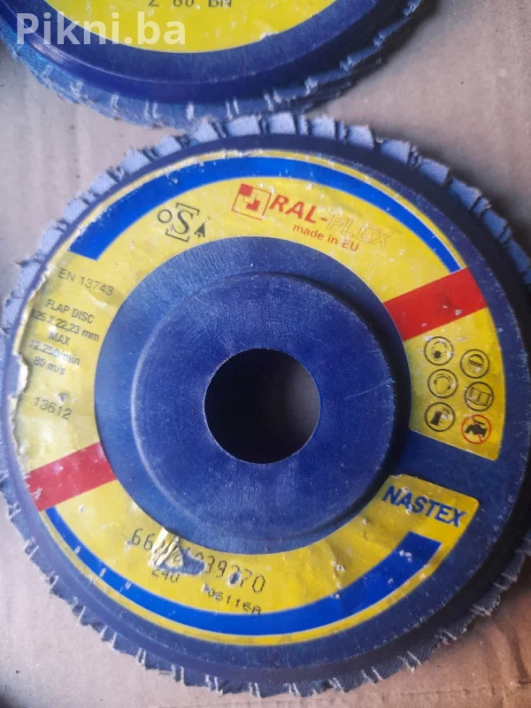 Profi disk za brušenje sa papirima 115/125x22mm - ploče za brušen