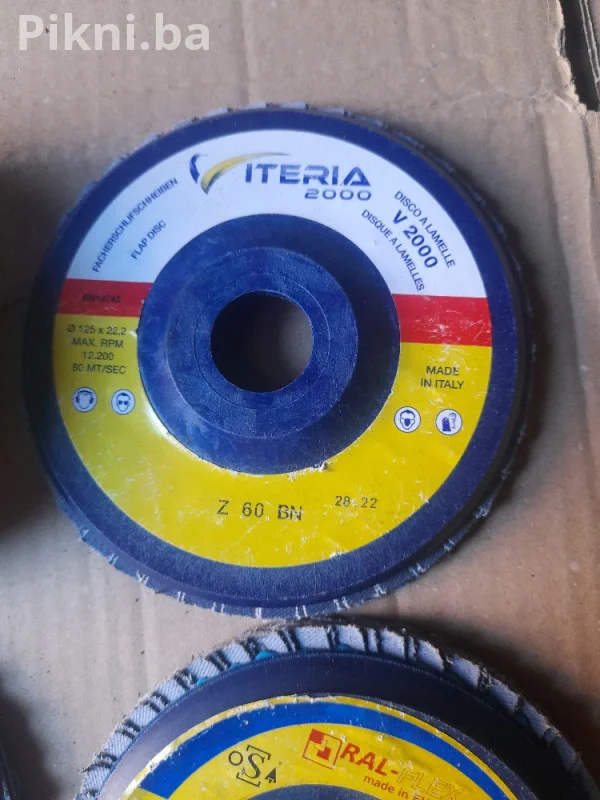 Profi disk za brušenje sa papirima 115/125x22mm - ploče za brušen