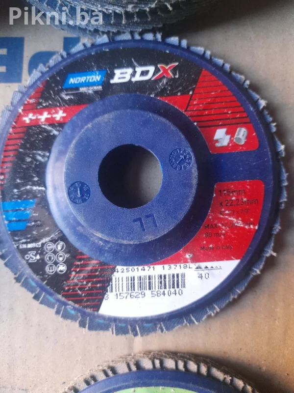 Profi disk za brušenje sa papirima 115/125x22mm - ploče za brušen