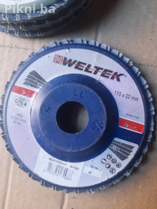 Profi disk za brušenje sa papirima 115/125x22mm - ploče za brušen