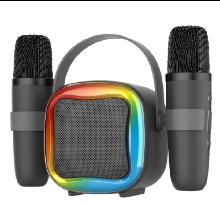 Karaoke Bluetooth Set | Zvučnik + 2 Bežična Mikrofona | Novo