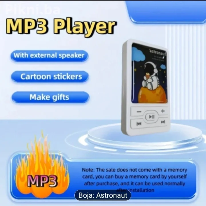 MP3 plejer sa zvučnikom - Novo - Astronaut Edition (Slatka esteti