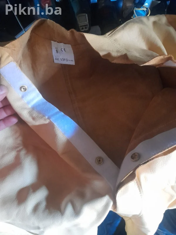 Profesionalna kožna jakna za zavarivanje (varenje) - Nova, XXXL!
