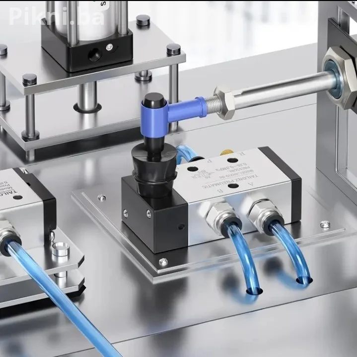 Industrijski Ručni Pneumatski Ventil 5 2 4H210-08 Mehanička kont