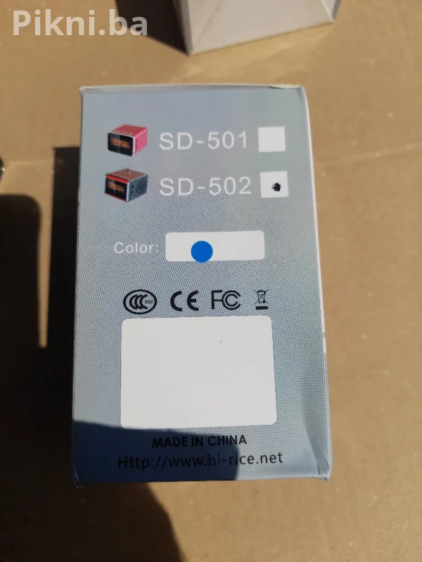 Prienosni mikro USB-AUX-CD zvučnik, mp3 radio fm plejer