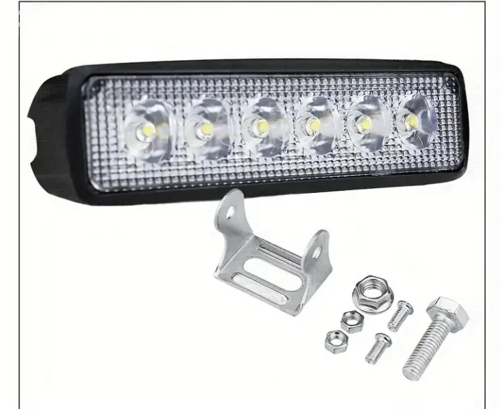 LED Radno Svjetlo 12V-24V / 18W (6 LED) za Traktor, Bager, Kamion