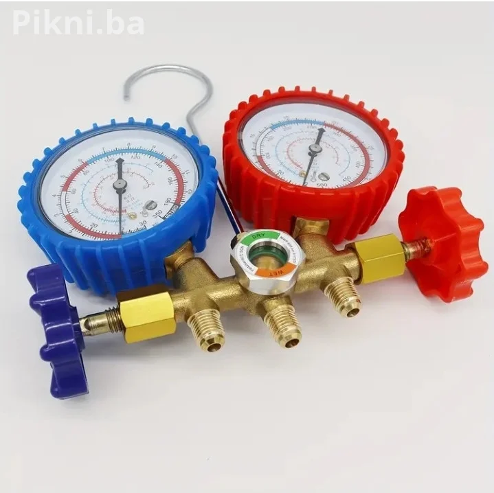 Set Manometara za Auto Klime i HVAC (R134a, R22, R404a)