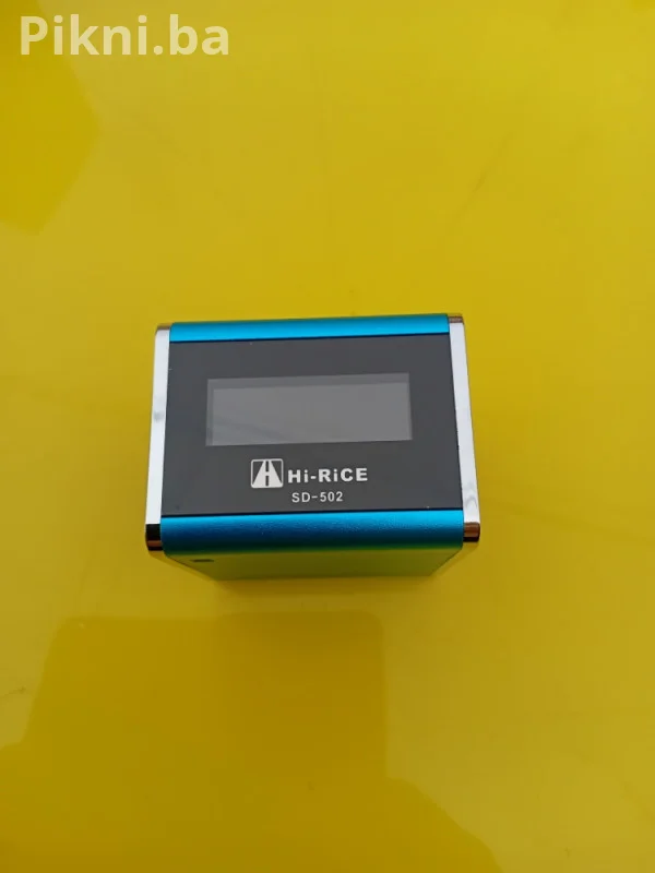 Plavi Mini Hi-Fi Zvučnik / Radio / Alarm HI-RICE SD-502 (Metalno