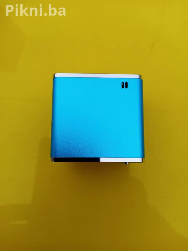 Plavi Mini Hi-Fi Zvučnik / Radio / Alarm HI-RICE SD-502 (Metalno