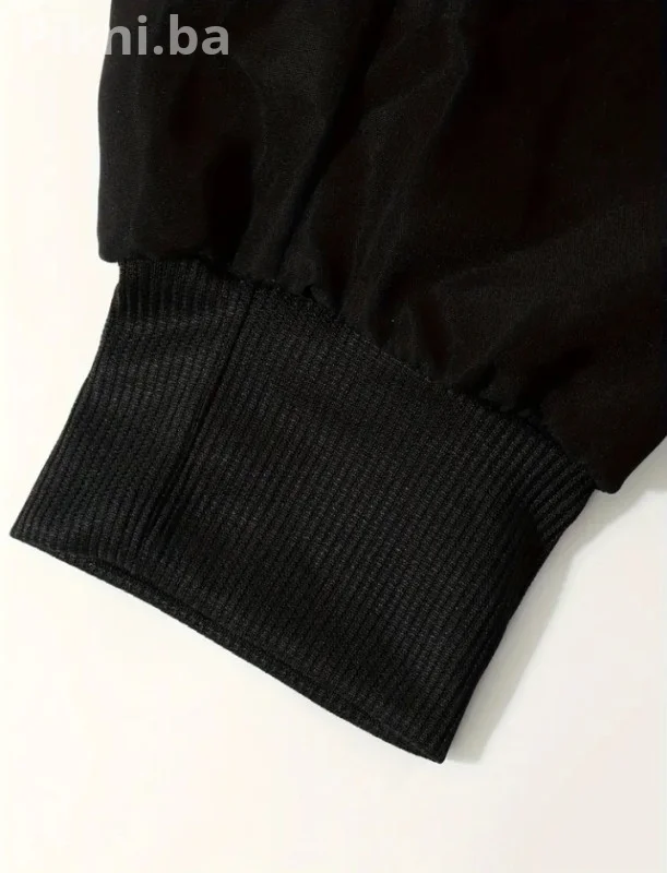 MODERNE CARGO PANTALONE - TEHNIKA DŽEPARICE (CRNE)
