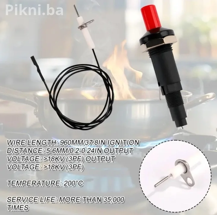 PIEZO UPALJAČ (VARNICA) ZA PLIN - UNIVERZALNI - NOVO