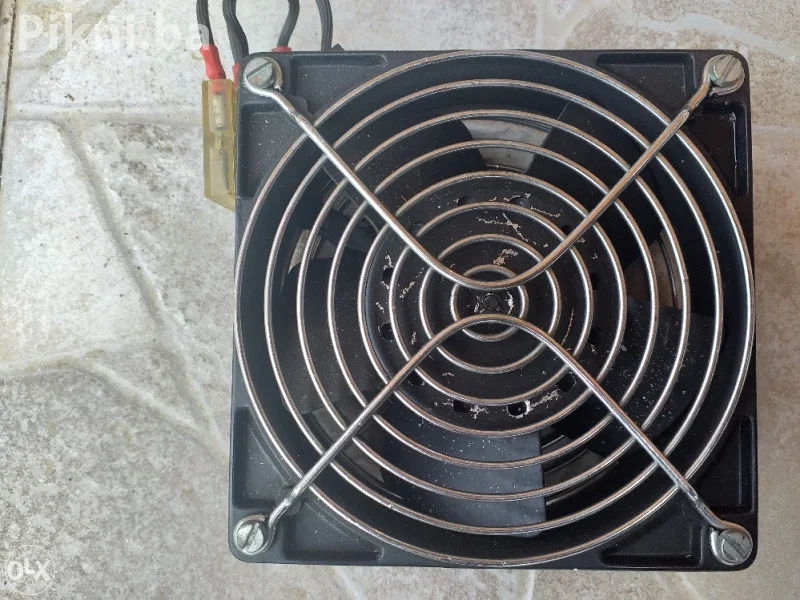 Ventilator hladnjak 220v 12x12x4 cm turbina ventilatori