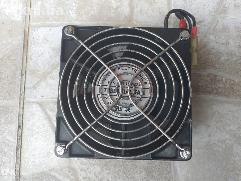 Ventilator hladnjak 220v 12x12x4 cm turbina ventilatori