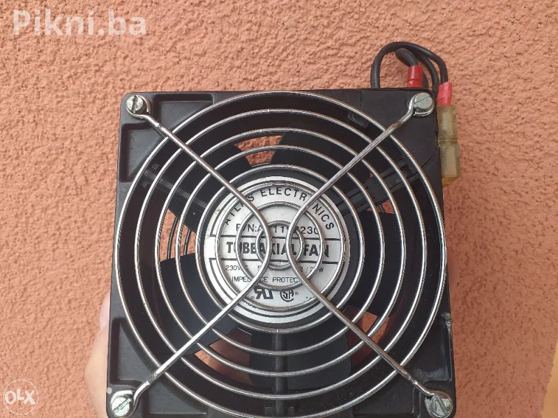 Ventilator hladnjak 220v 12x12x4 cm turbina ventilatori