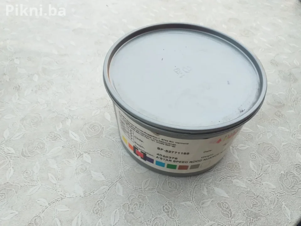 Štamparske boje farbe FLINT-SCHMIDT 1 kg ofset boja