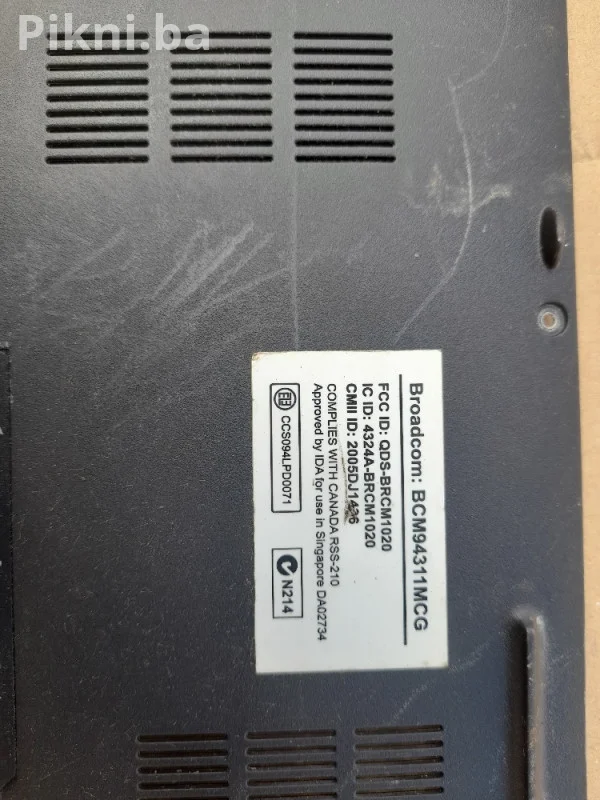 Dijelovi za laptop Acer Extensa 5220 / 5620 (Ekran, HDD, RAM)