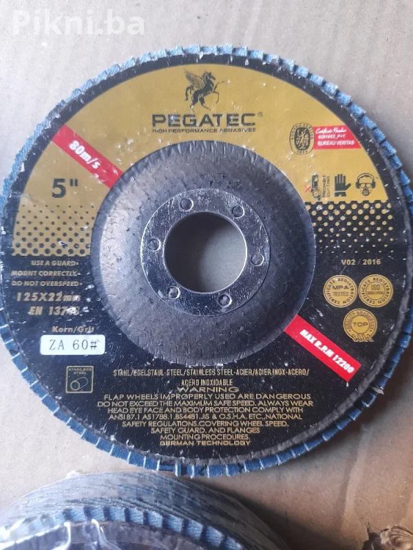 Profi Disk za brušenje sa papirima 125x22mm - brusne ploče