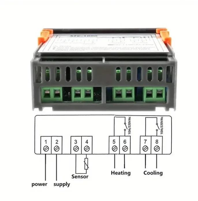 PROFI Digitalni Termostat STC-1000 (24V DC) - Grijanje i Hlađenje