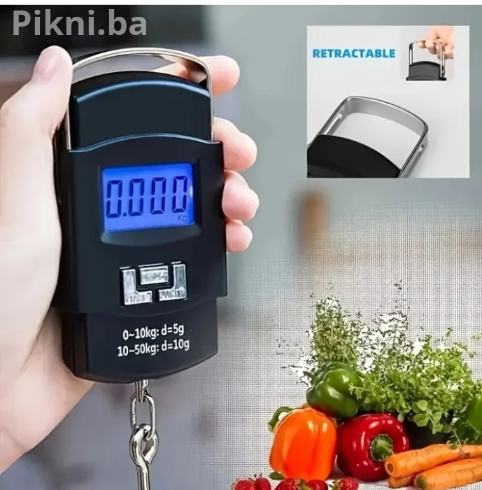 NOVO! Prijenosna Digitalna Vaga (50kg) - HIT Cijena 20 KM!