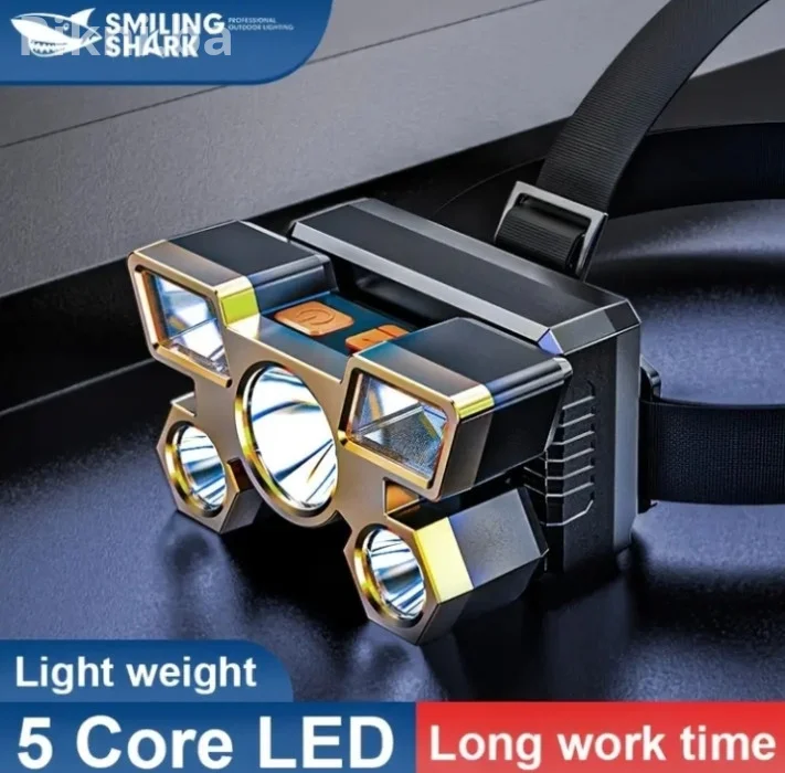 NOVO! Glavna Lampa sa 5 LED dioda - USB Punjenje - SAMO 30 KM!