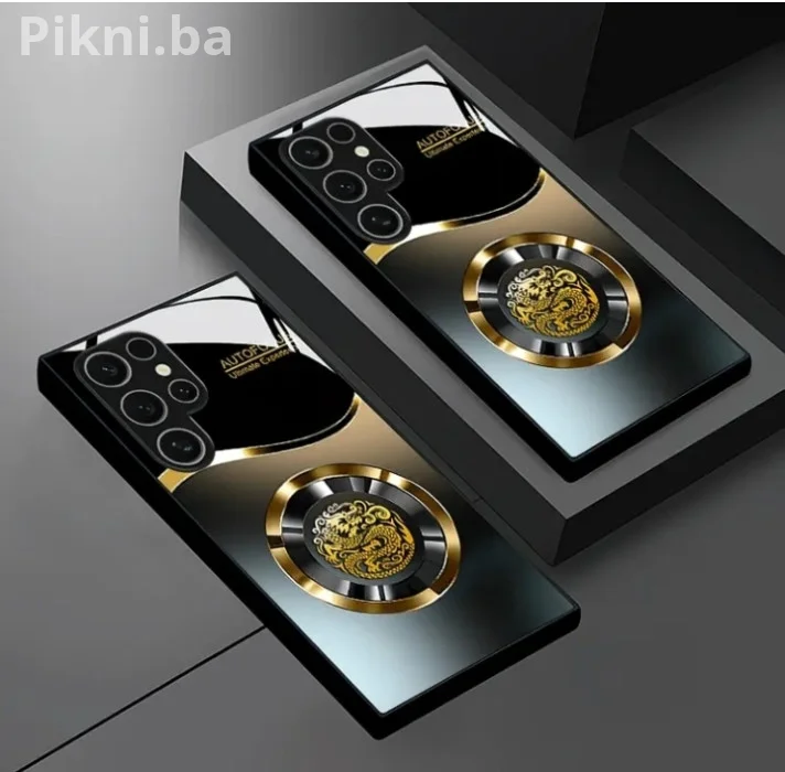 PREMIUM Dragon Glass Maska za Samsung S24 / S25 Ultra / Gold Edit
