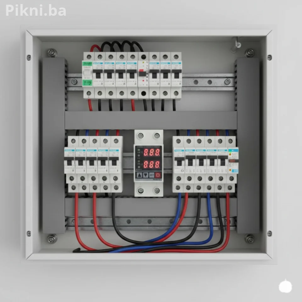 NOVO! Podesivi Zaštitnik Napona i Struje (40A) - Digitalni Prikaz