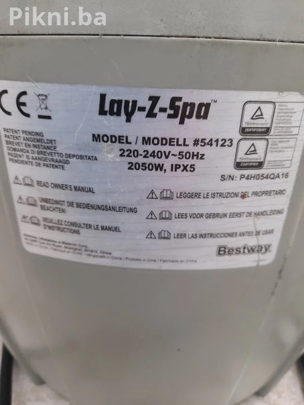 Bestway Lay-Z-Spa Pumpa za bazen / Grijač / Kao NOVO iz Njemačke