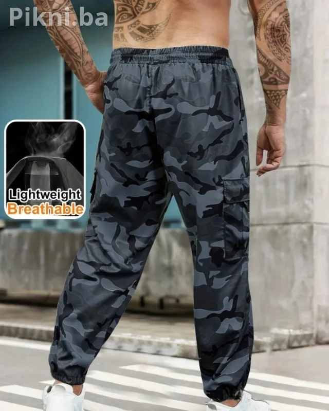 Maskirne Pantalone Sive (Urban Camo) - Novo - XL