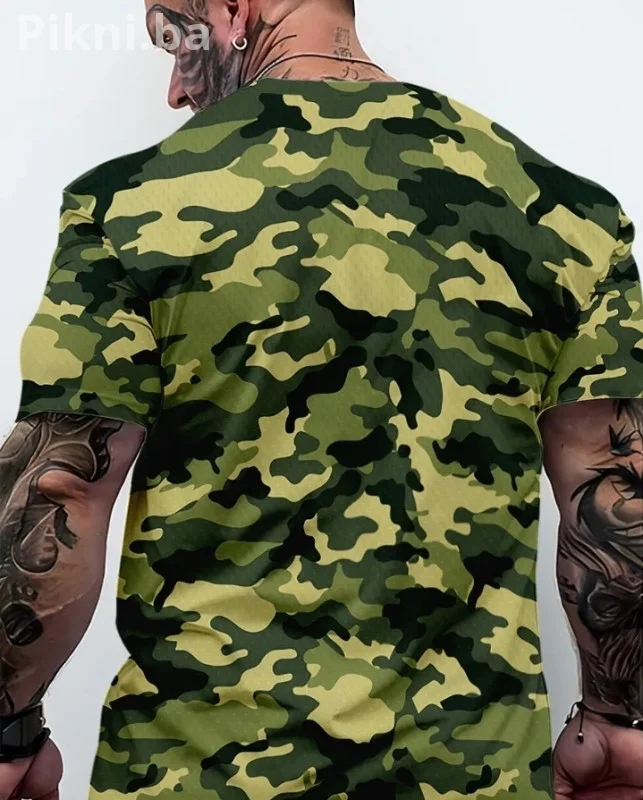 Sportska Maskirna Majica (Quick Dry) - NOVO - XL