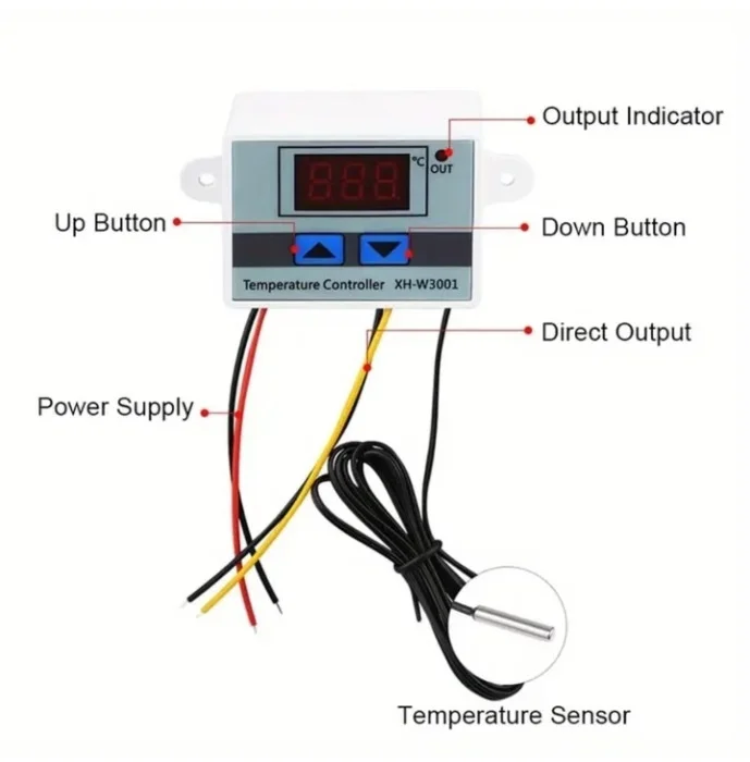 Digitalni Regulator Temperature / Termostat AC 110V-220V -50 110
