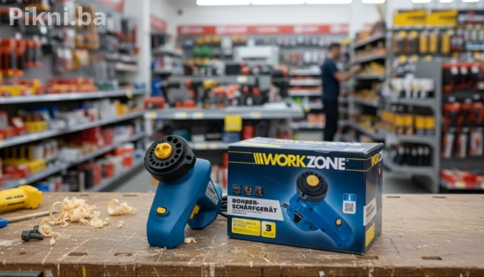 NOVO! Oštrač Svrdla / Burgija WORKZONE (95W, 3-12mm) - PROFESIONA