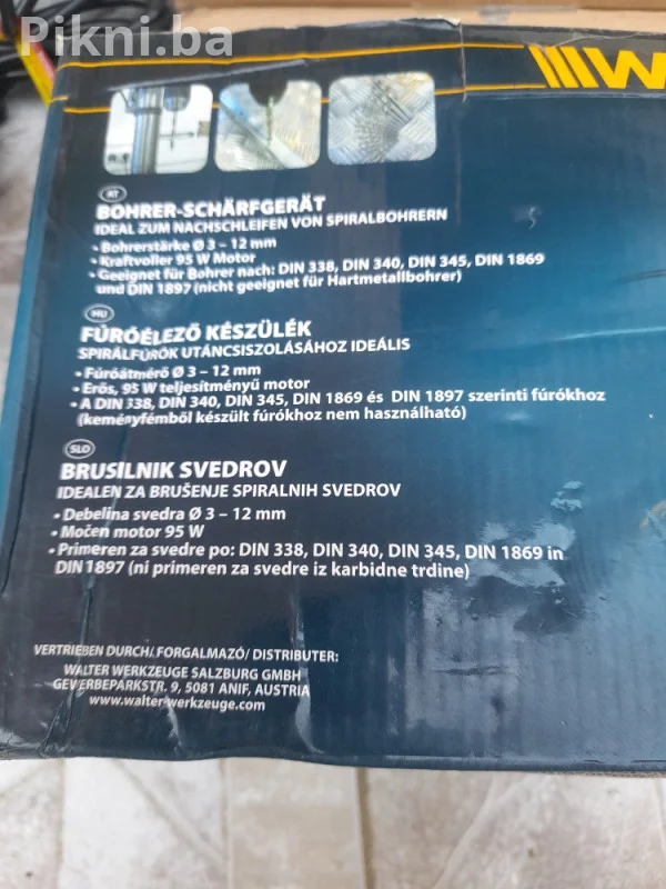 NOVO! Oštrač Svrdla / Burgija WORKZONE (95W, 3-12mm) - PROFESIONA