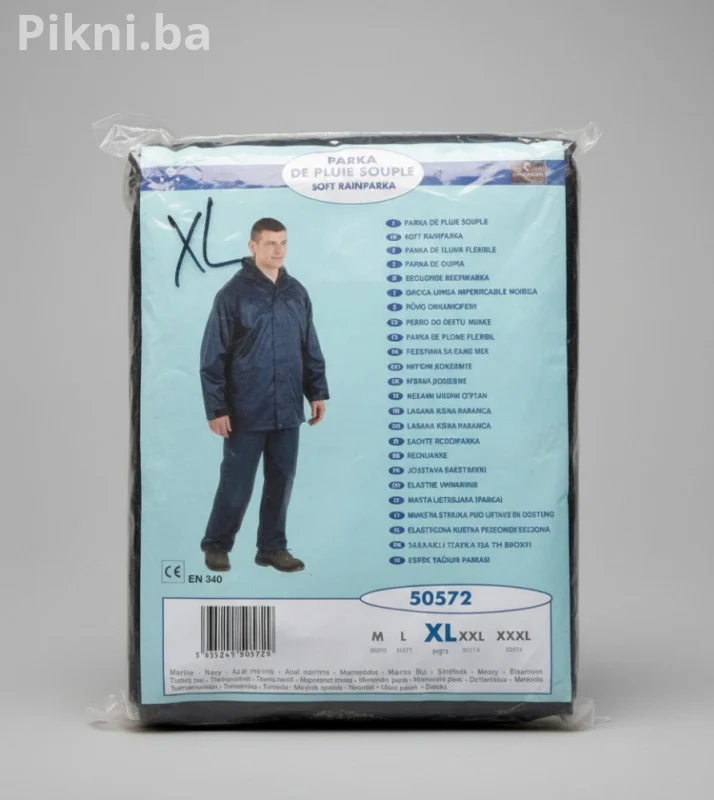 NOVO - BRZA PRODAJA! LAGANA SKLOPIVA KIŠNA KABANICA (PARKA)