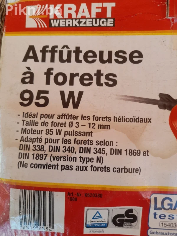 Masina za ostrenje burgija borera svrdla Made in AUSTRIJA